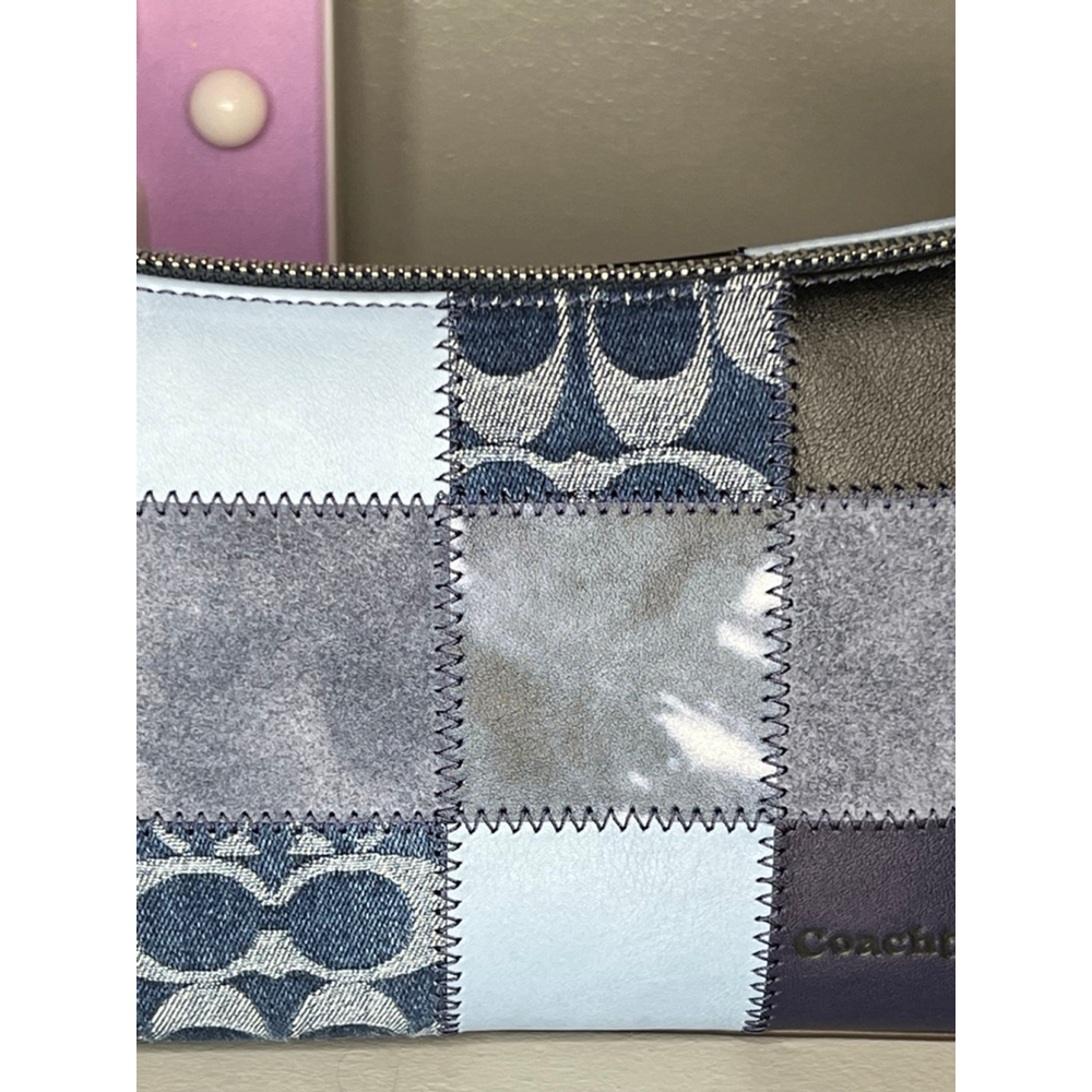 Coach Small Slouchy Shoulder Bag
In Upcrafted Patchwork - Denim Signature - Picture 8 of 12